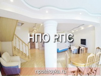 двухуровневые натяжные потолки фото