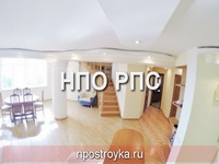 двухуровневые натяжные потолки фото