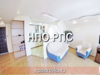 двухуровневые натяжные потолки фото