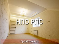 двухуровневые натяжные потолки фото
