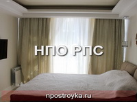 двухуровневые натяжные потолки фото