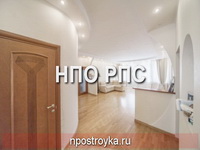 двухуровневые натяжные потолки фото
