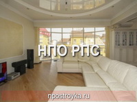 двухуровневые натяжные потолки фото