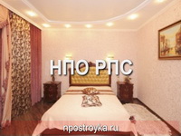 двухуровневые натяжные потолки фото