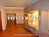 глянцевый натяжной потолок фото