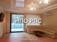 многоуровневые трехуровневые натяжные потолки фото