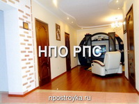 двухуровневые натяжные потолки фото