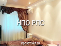 двухуровневые натяжные потолки фото