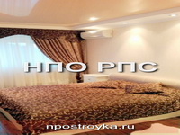 двухуровневые натяжные потолки фото
