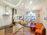 двухуровневые натяжные потолки фото