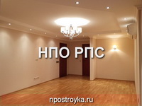 двухуровневые натяжные потолки фото