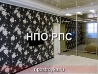 двухуровневые натяжные потолки фото