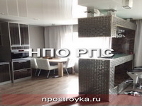 глянцевый натяжной потолок фото