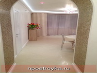 Парящий натяжной потолок фото