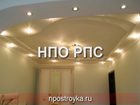 многоуровневые трехуровневые натяжные потолки фото