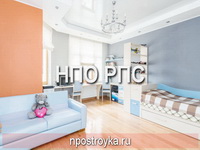 двухуровневые натяжные потолки фото