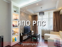 двухуровневые натяжные потолки фото
