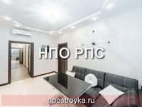 двухуровневые натяжные потолки фото