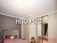 матовые натяжные потолки фото