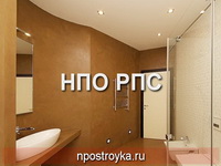 матовые натяжные потолки фото