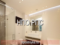 матовые натяжные потолки фото