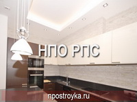 Парящий натяжной потолок фото