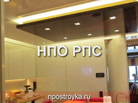 Парящий натяжной потолок фото