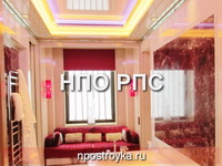 Парящий натяжной потолок фото